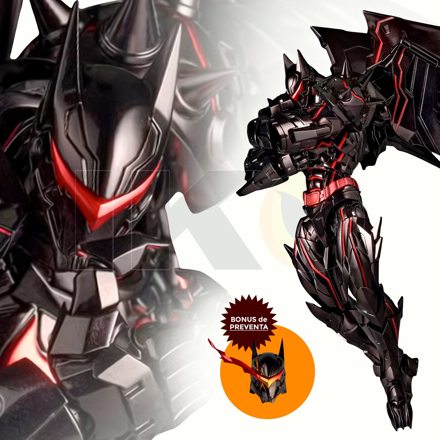 (PREVENTA) Revoltech Amazing Yamaguchi Hellbat (Batman)