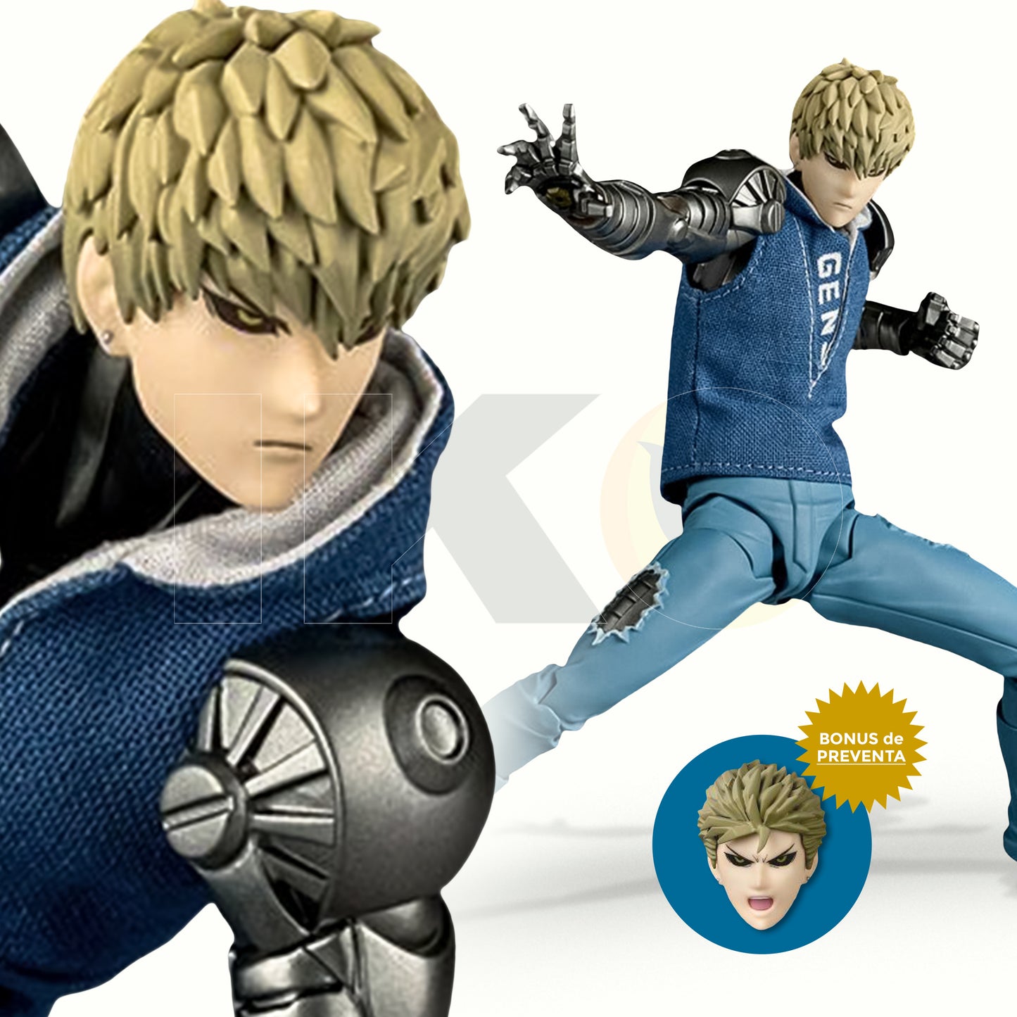 (PREVENTA) Revoltech Amazing Yamaguchi Genos (One Punch Man)
