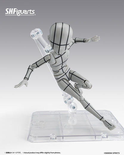 (PREVENTA) S.H.Figuarts Body-kun: Ken Sugimori Edition -Wireframe- (Gray Color Ver.)
