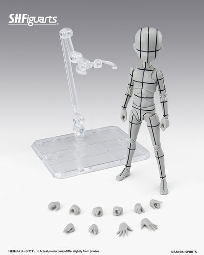 (PREVENTA) S.H.Figuarts Body-kun: Ken Sugimori Edition -Wireframe- (Gray Color Ver.)