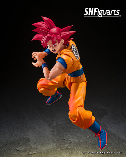 (PREVENTA) S.H.Figuarts Son Goku Super Saiyan God -God Aura- (Dragon Ball Super)