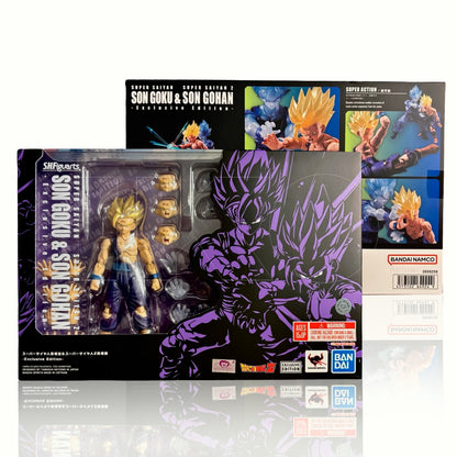 S.H.Figuarts SSJ Goku & SSJ2 Gohan (Dragon Ball Z) (Event Exclusive)