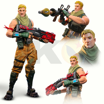(PREVENTA) Hot Toys Video Game Masterpiece Jonesy The First (Fortnite)