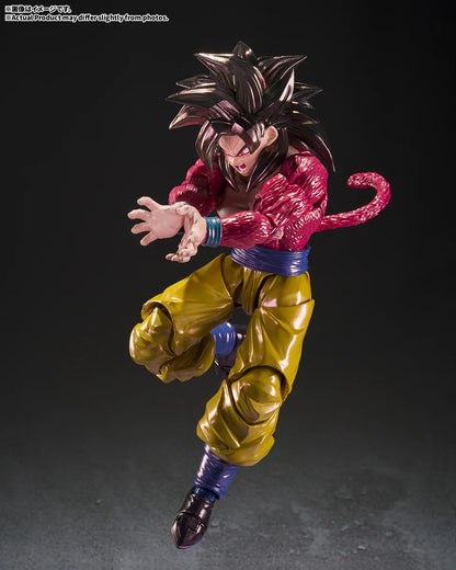 Goku Super Saiyan 4 Exclusive Edition preparando Kamehameha