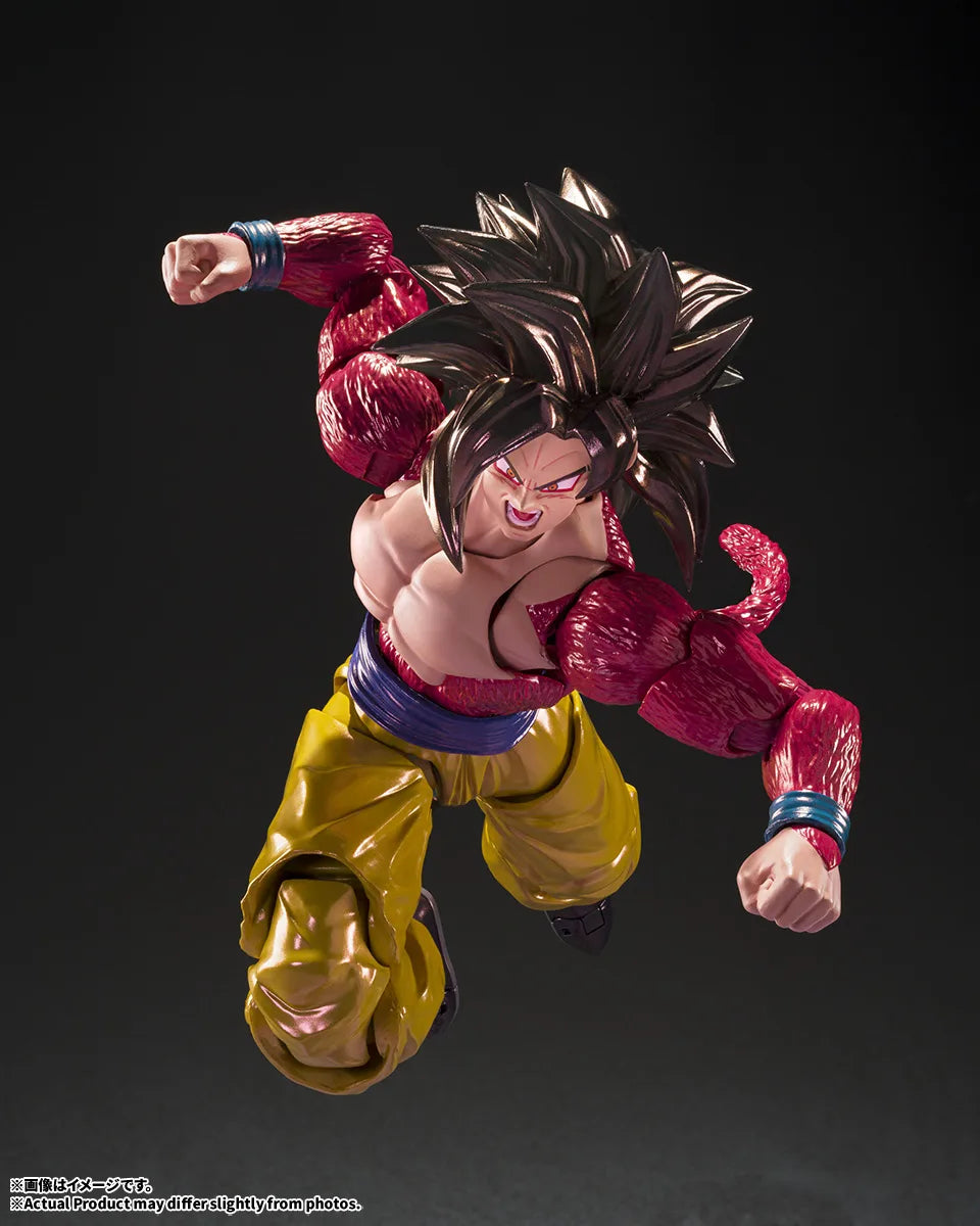 Goku Super Saiyan 4 Exclusive Edition en pose aérea