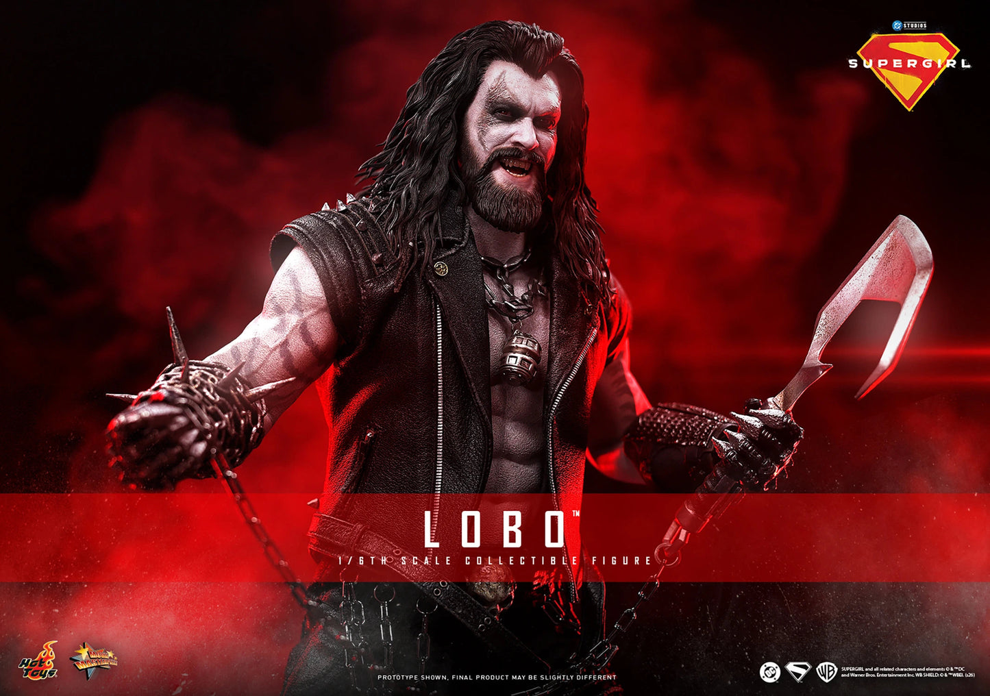 (PREVENTA) Hot Toys Lobo (Supergirl) Movie Masterpiece Fully Poseable Figure