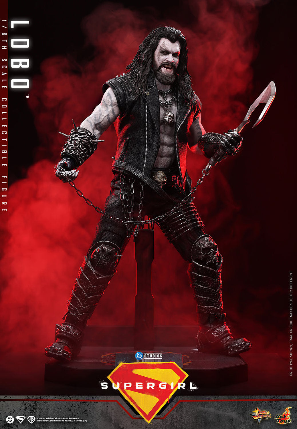 (PREVENTA) Hot Toys Lobo (Supergirl) Movie Masterpiece Fully Poseable Figure