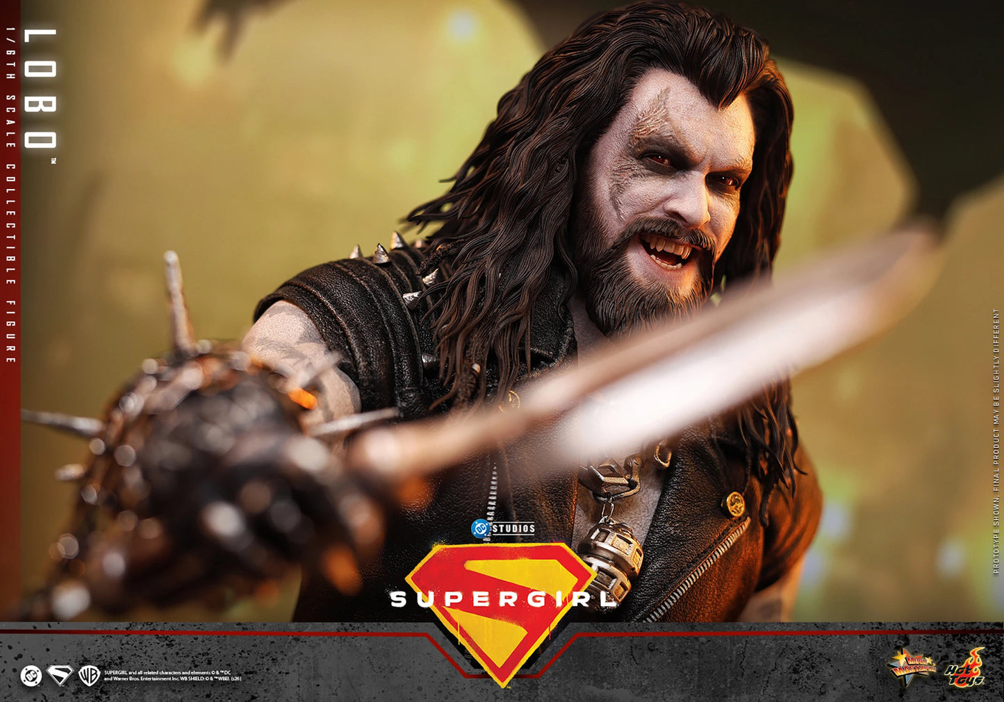 (PREVENTA) Hot Toys Lobo (Supergirl) Movie Masterpiece Fully Poseable Figure