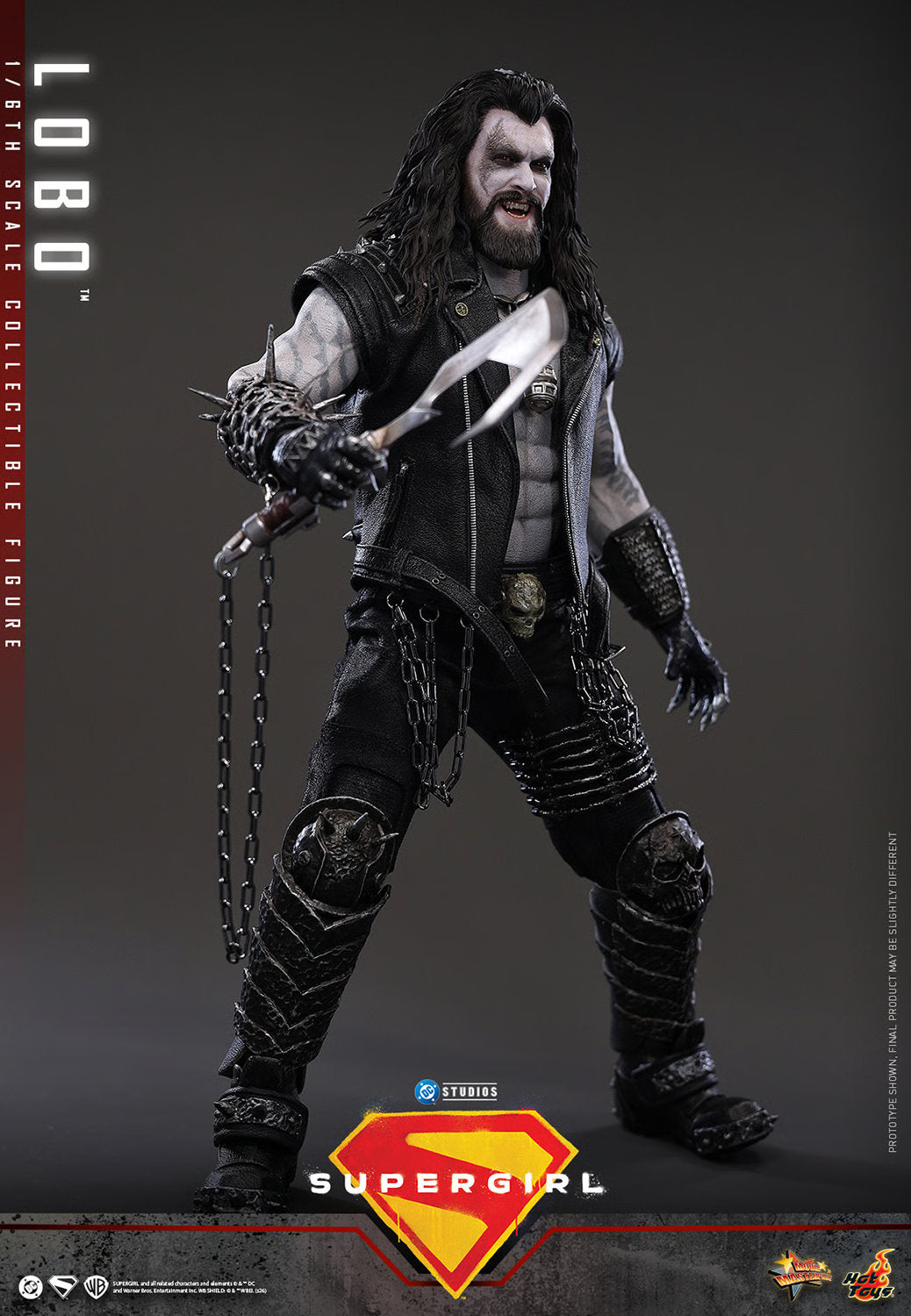 (PREVENTA) Hot Toys Lobo (Supergirl) Movie Masterpiece Fully Poseable Figure