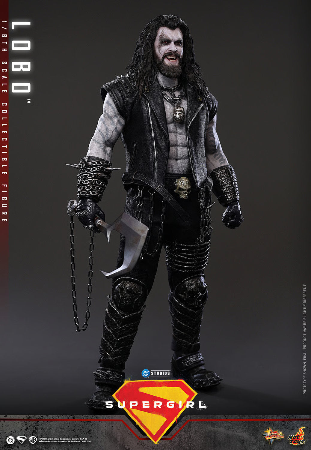 (PREVENTA) Hot Toys Lobo (Supergirl) Movie Masterpiece Fully Poseable Figure