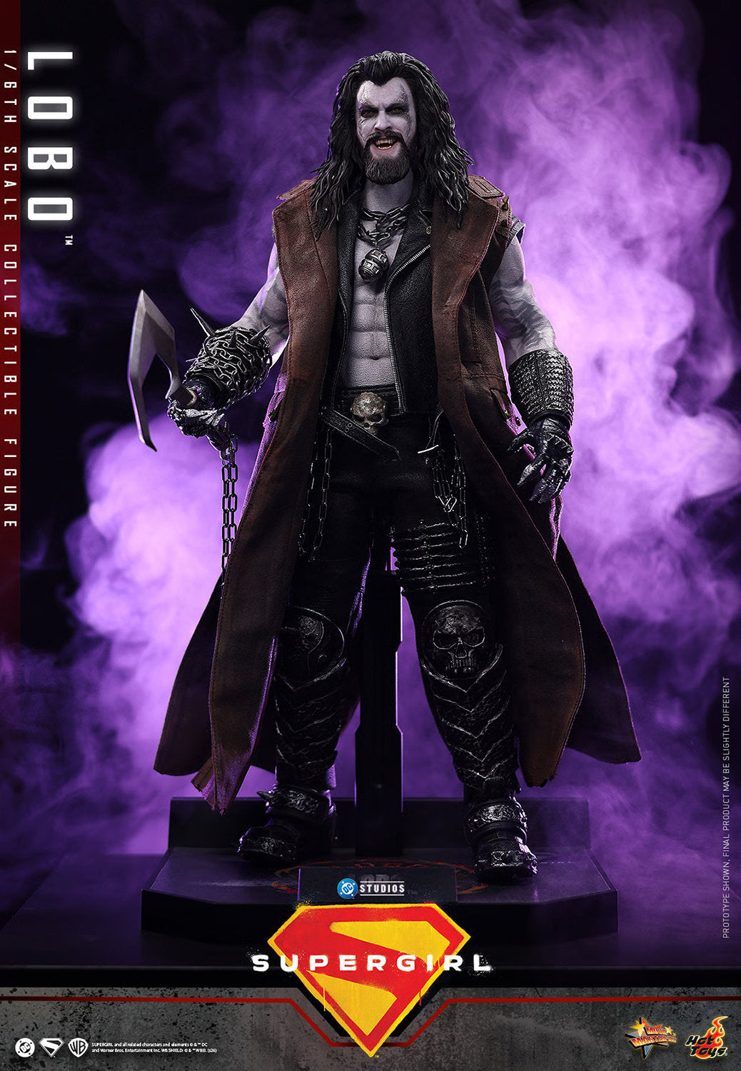 (PREVENTA) Hot Toys Lobo (Supergirl) Movie Masterpiece Fully Poseable Figure
