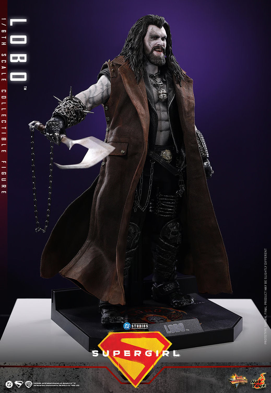 (PREVENTA) Hot Toys Lobo (Supergirl) Movie Masterpiece Fully Poseable Figure