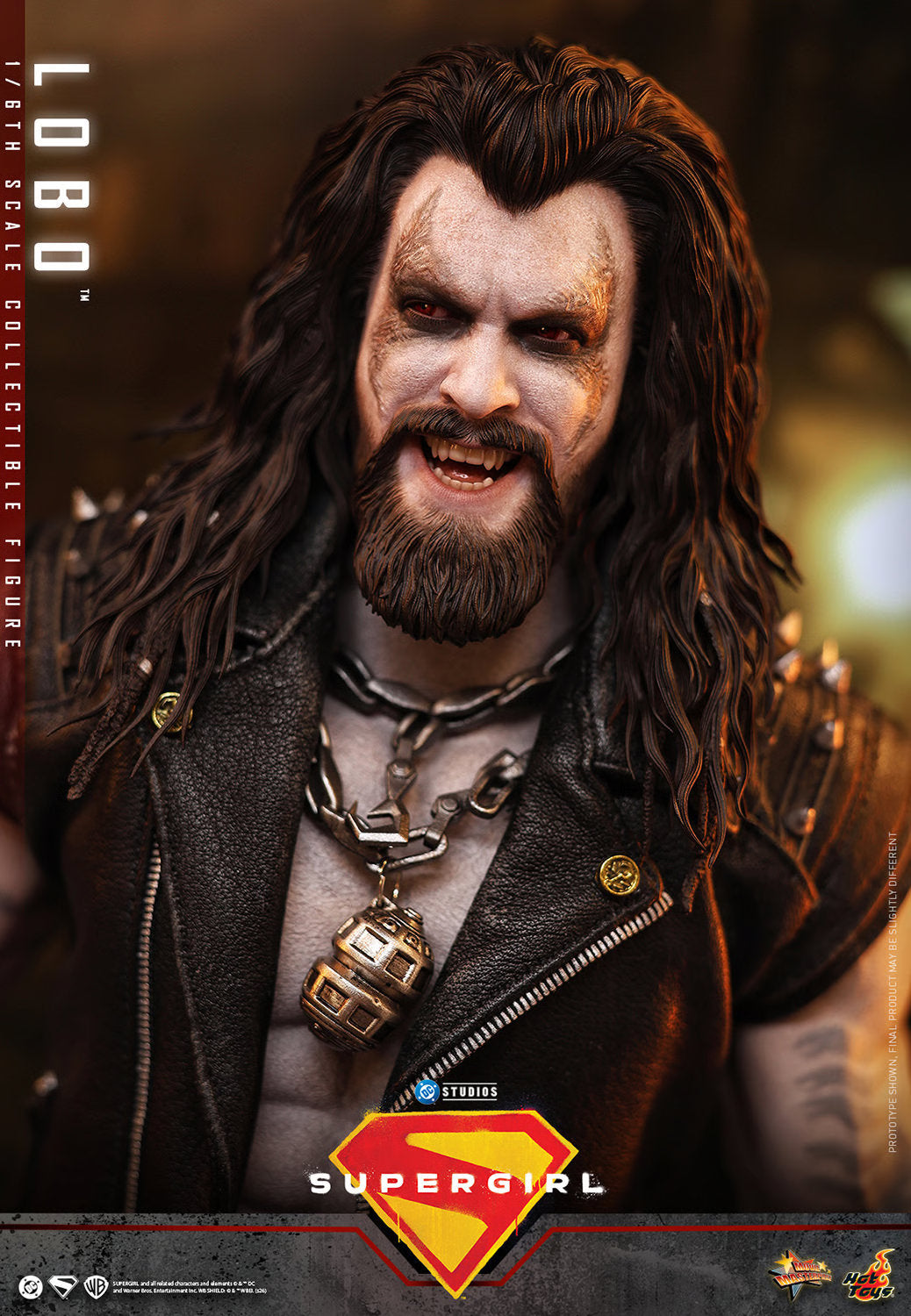 (PREVENTA) Hot Toys Lobo (Supergirl) Movie Masterpiece Fully Poseable Figure