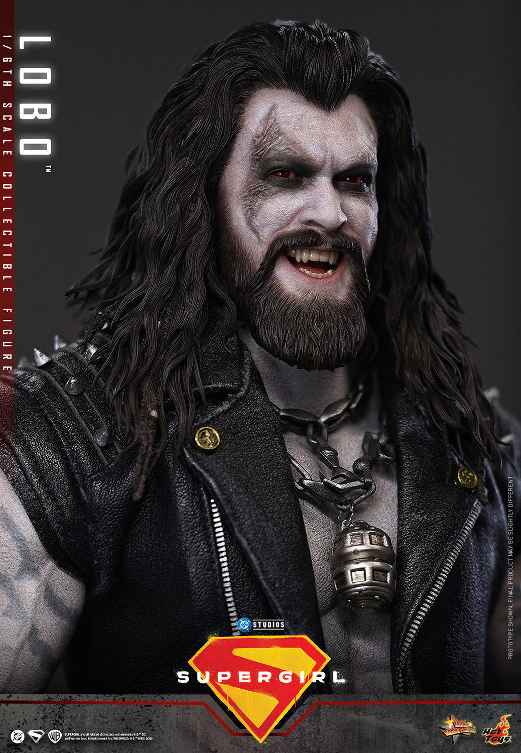 (PREVENTA) Hot Toys Lobo (Supergirl) Movie Masterpiece Fully Poseable Figure