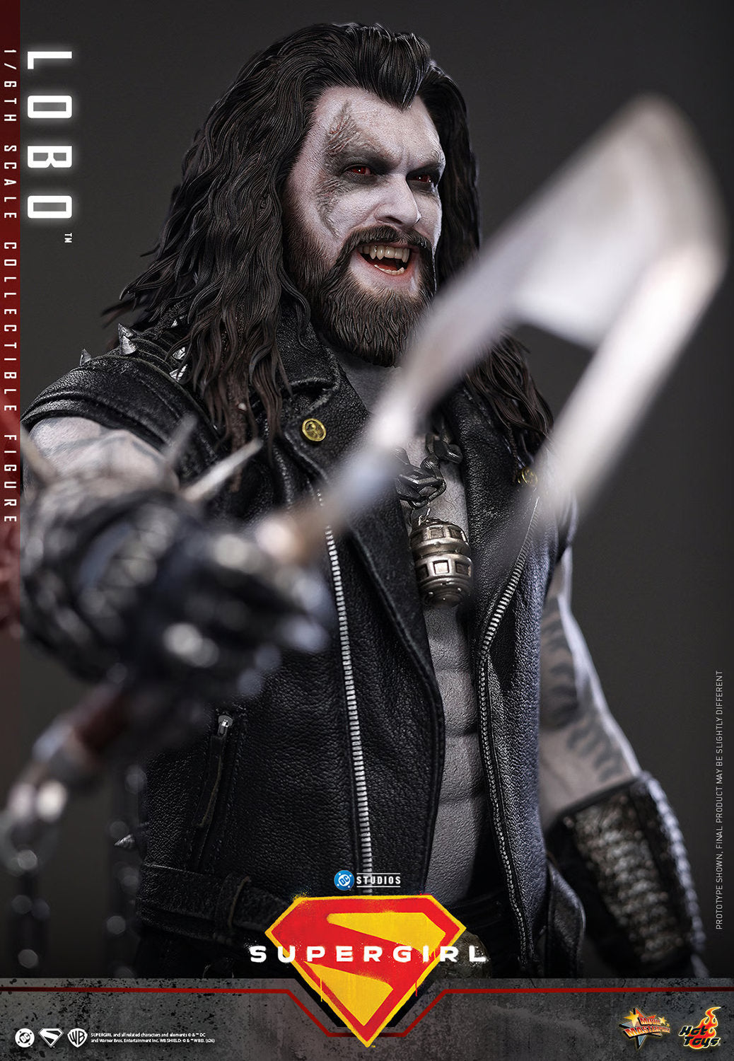 (PREVENTA) Hot Toys Lobo (Supergirl) Movie Masterpiece Fully Poseable Figure