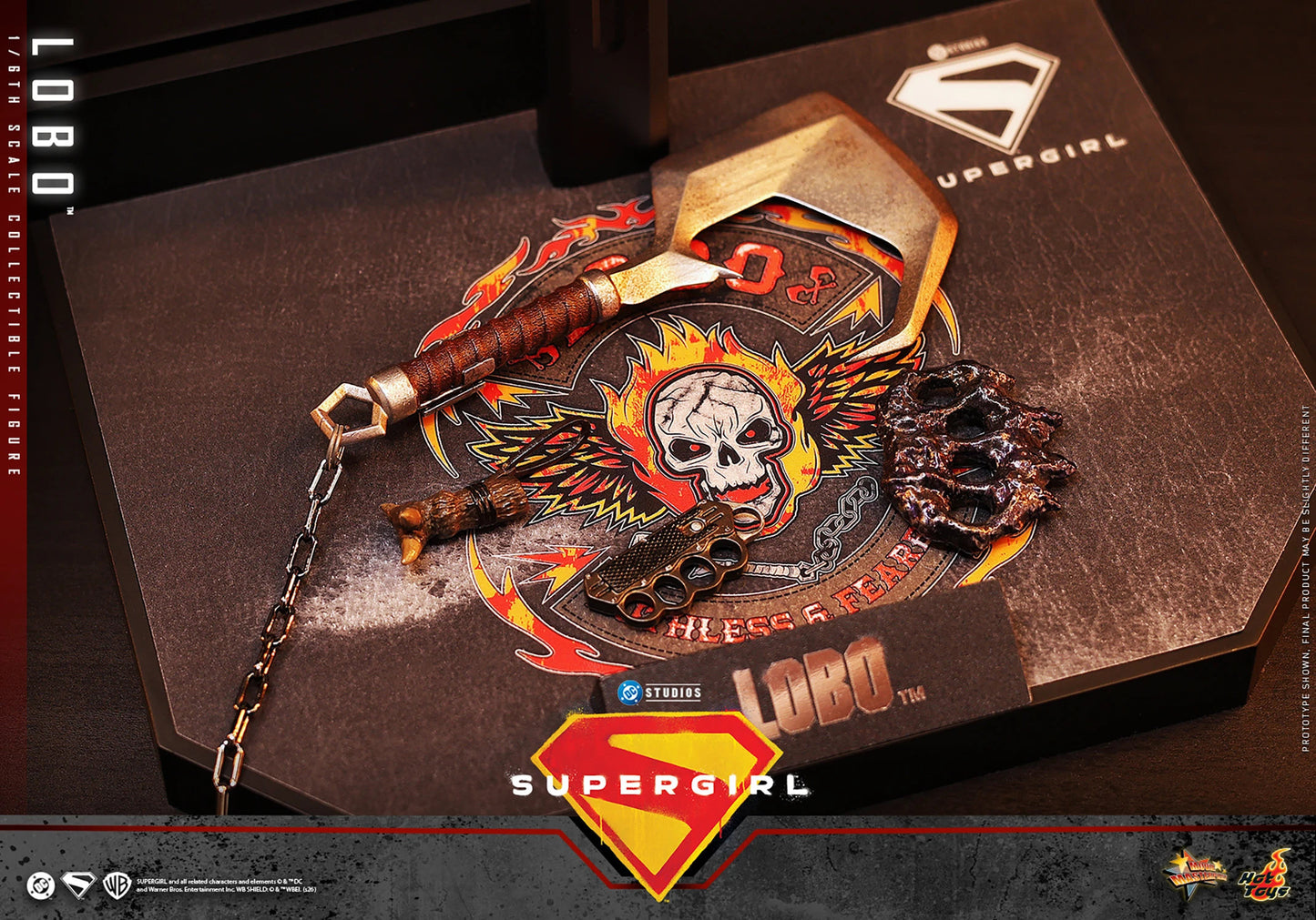 (PREVENTA) Hot Toys Lobo (Supergirl) Movie Masterpiece Fully Poseable Figure