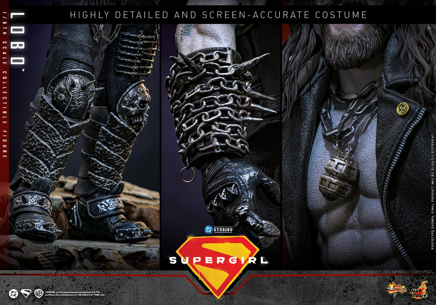 (PREVENTA) Hot Toys Lobo (Supergirl) Movie Masterpiece Fully Poseable Figure
