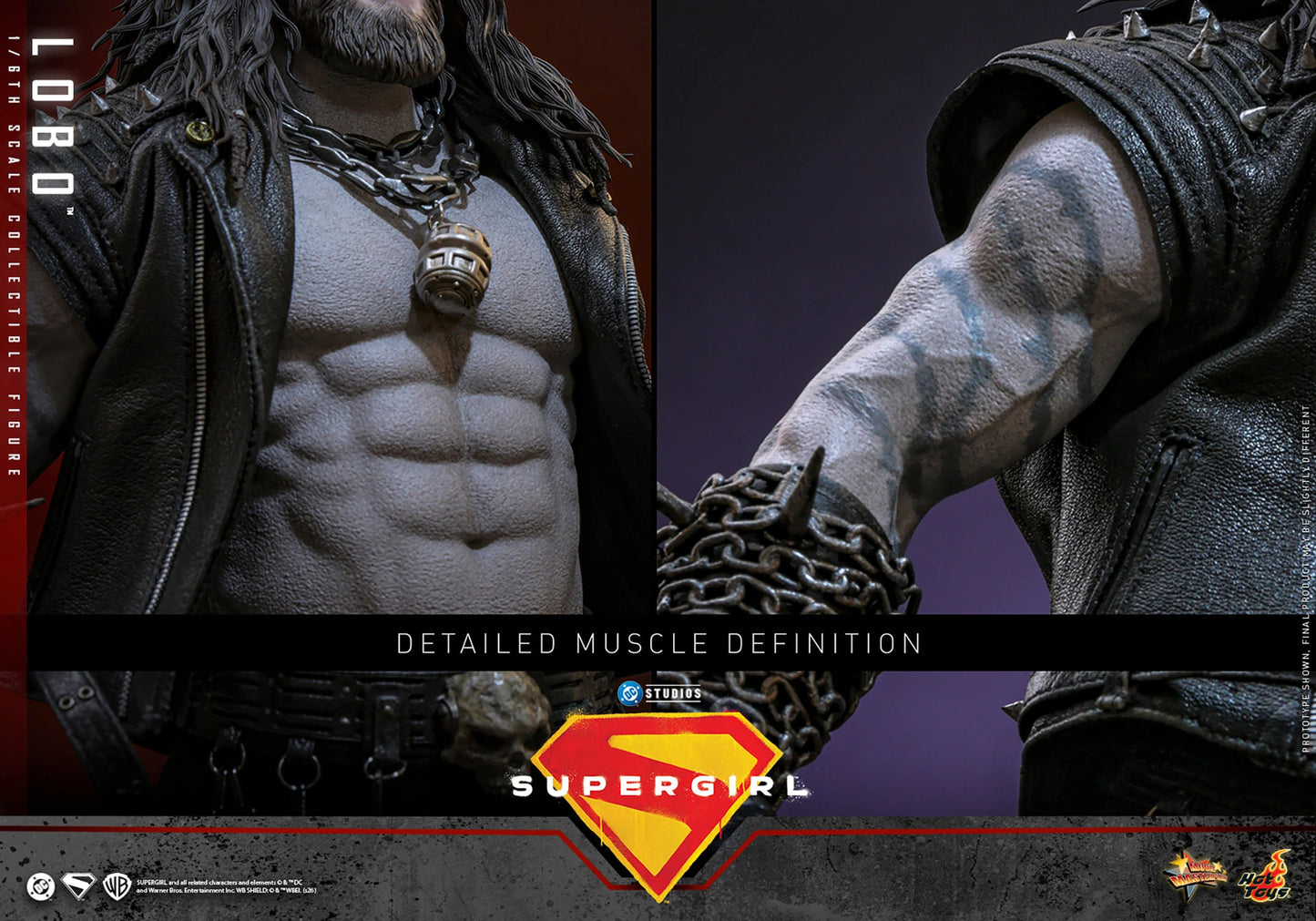 (PREVENTA) Hot Toys Lobo (Supergirl) Movie Masterpiece Fully Poseable Figure