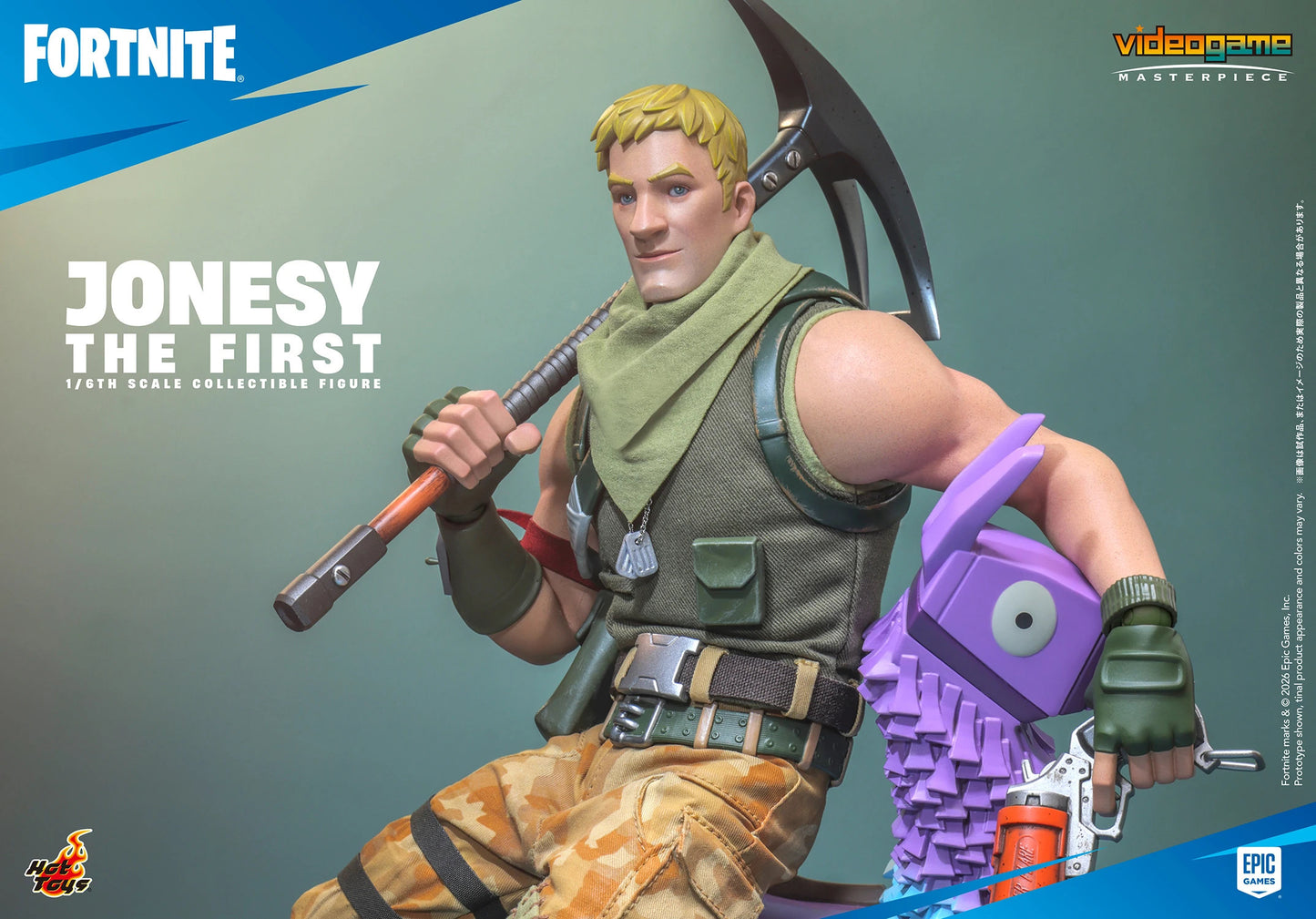 (PREVENTA) Hot Toys Video Game Masterpiece Jonesy The First (Fortnite)