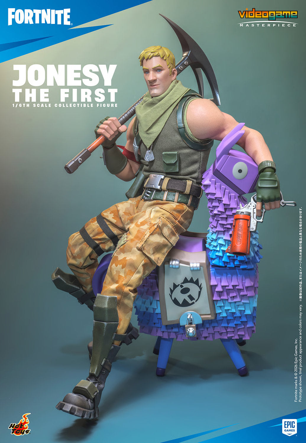 (PREVENTA) Hot Toys Video Game Masterpiece Jonesy The First (Fortnite)