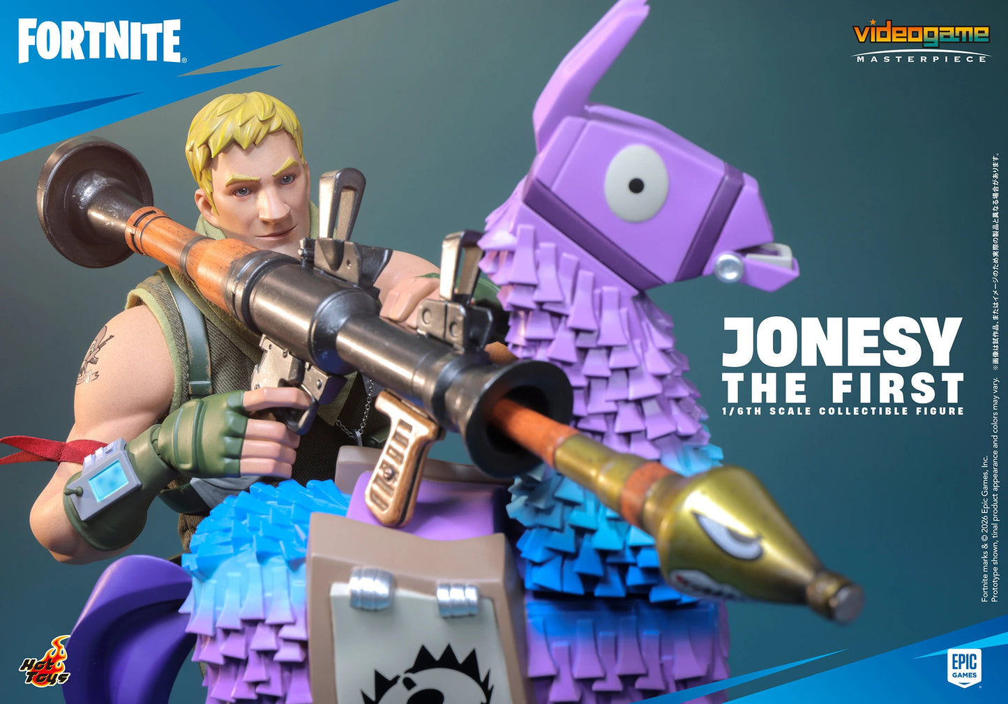 (PREVENTA) Hot Toys Video Game Masterpiece Jonesy The First (Fortnite)