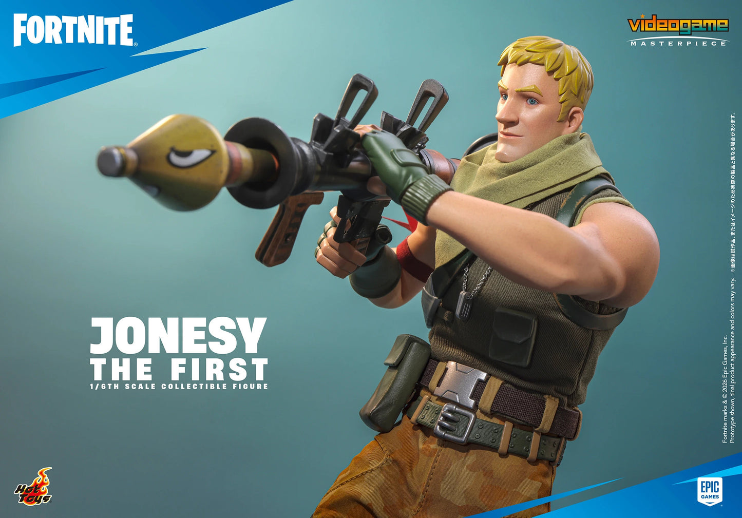(PREVENTA) Hot Toys Video Game Masterpiece Jonesy The First (Fortnite)