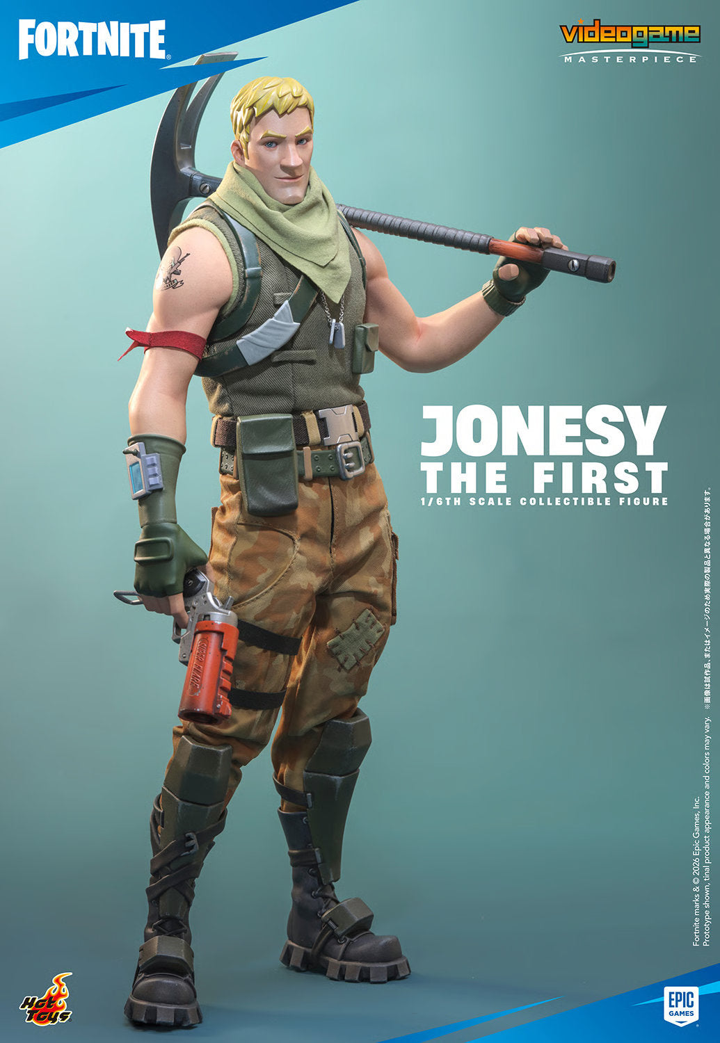 (PREVENTA) Hot Toys Video Game Masterpiece Jonesy The First (Fortnite)
