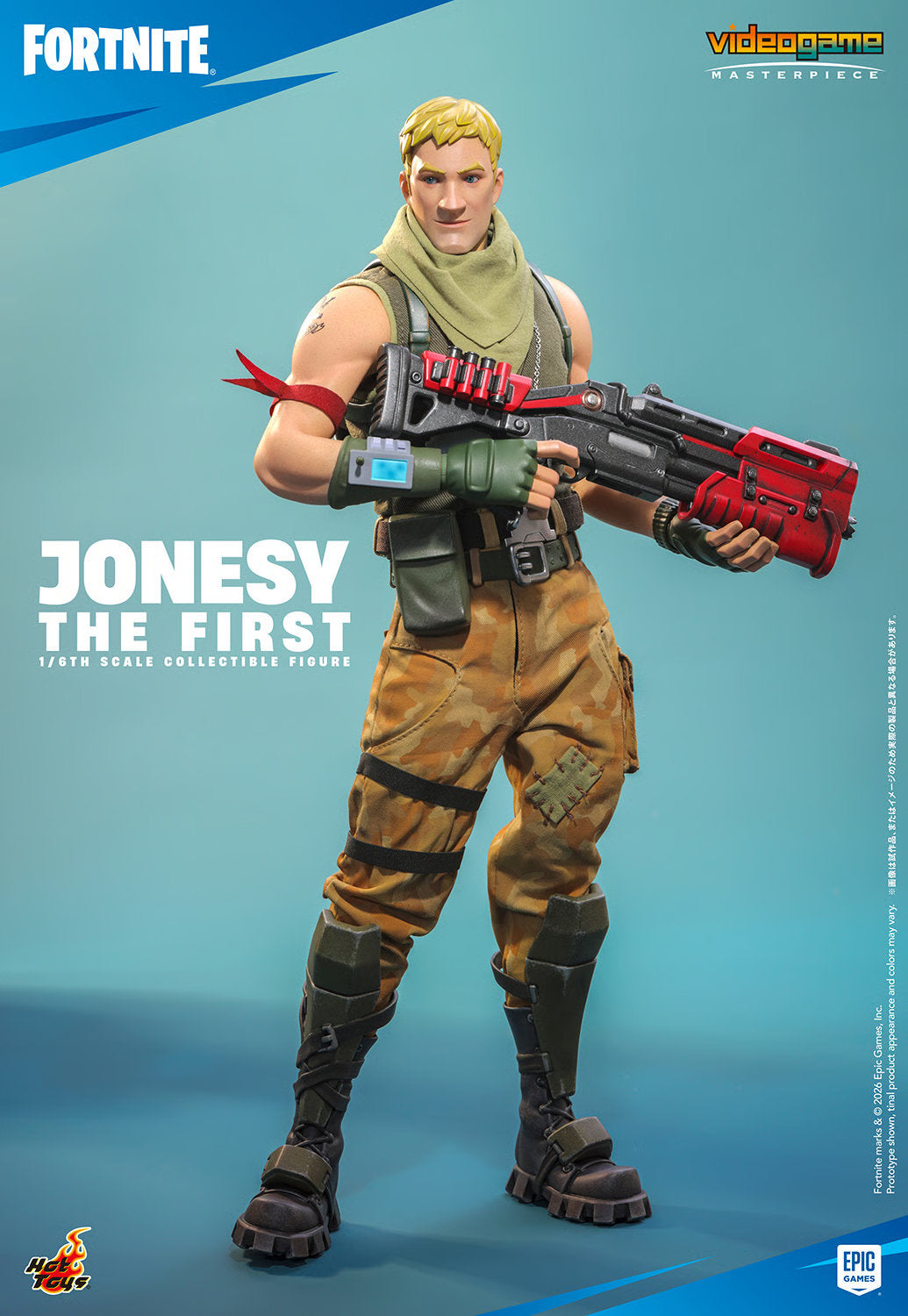 (PREVENTA) Hot Toys Video Game Masterpiece Jonesy The First (Fortnite)