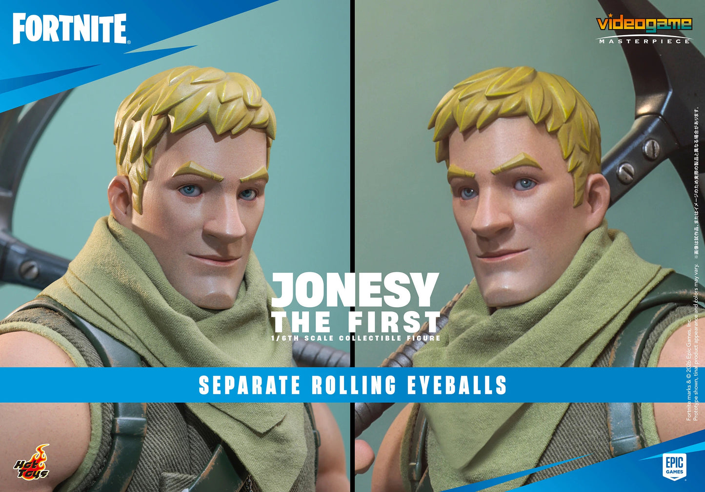 (PREVENTA) Hot Toys Video Game Masterpiece Jonesy The First (Fortnite)