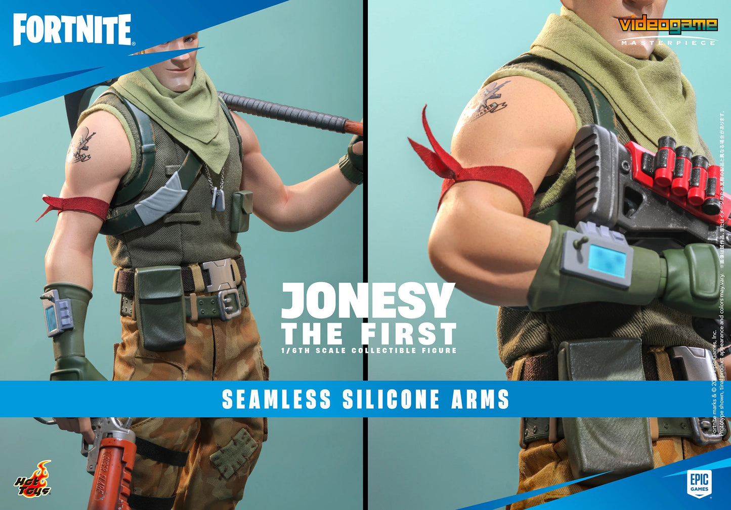 (PREVENTA) Hot Toys Video Game Masterpiece Jonesy The First (Fortnite)