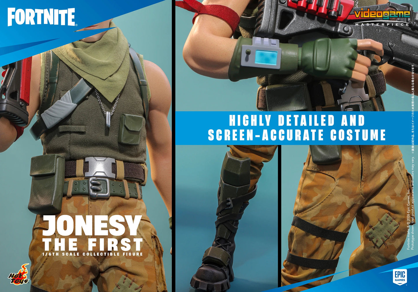 (PREVENTA) Hot Toys Video Game Masterpiece Jonesy The First (Fortnite)
