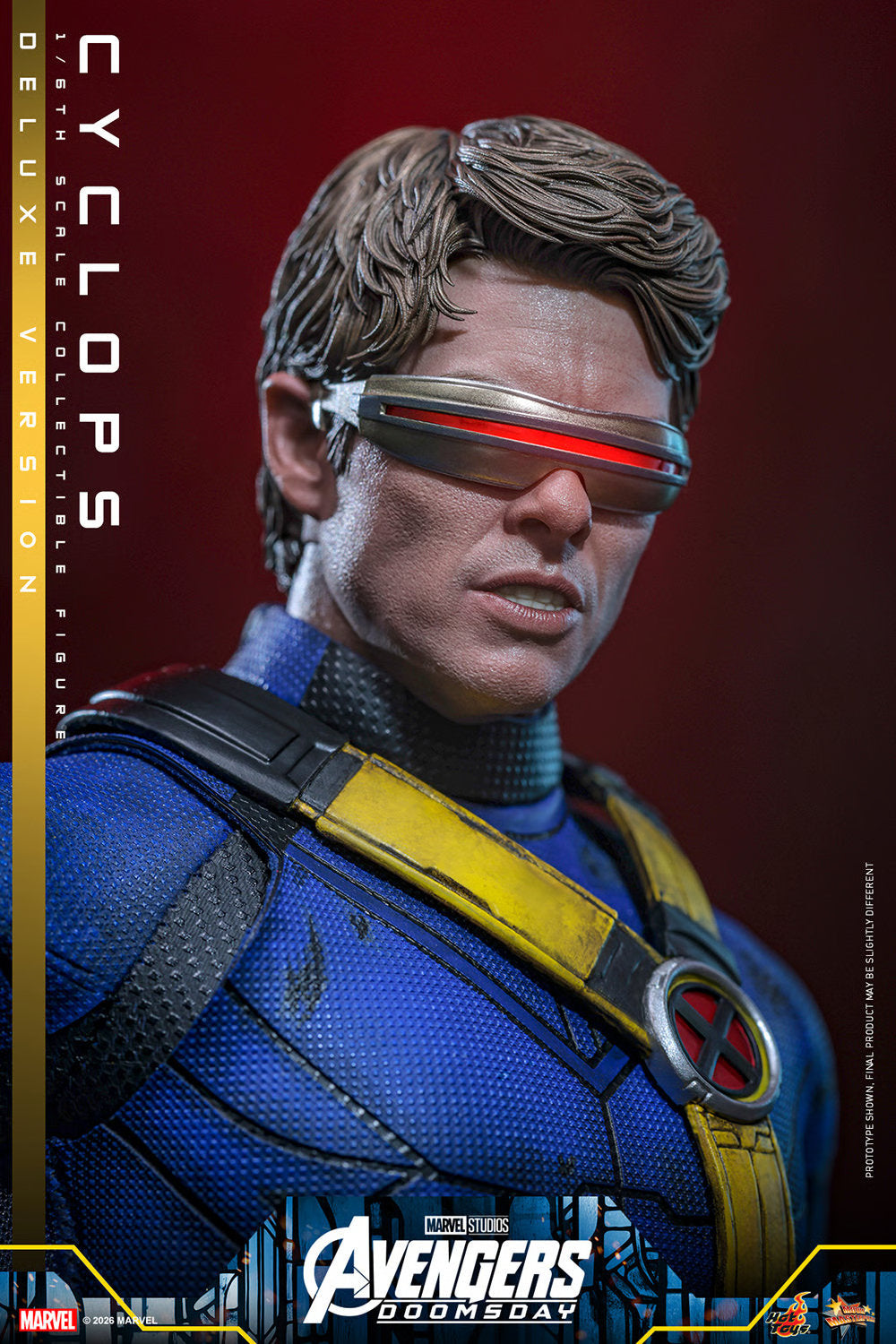 (PREVENTA) Hot Toys Movie Masterpiece Cyclops (Deluxe Version) (Avengers: Doomsday)