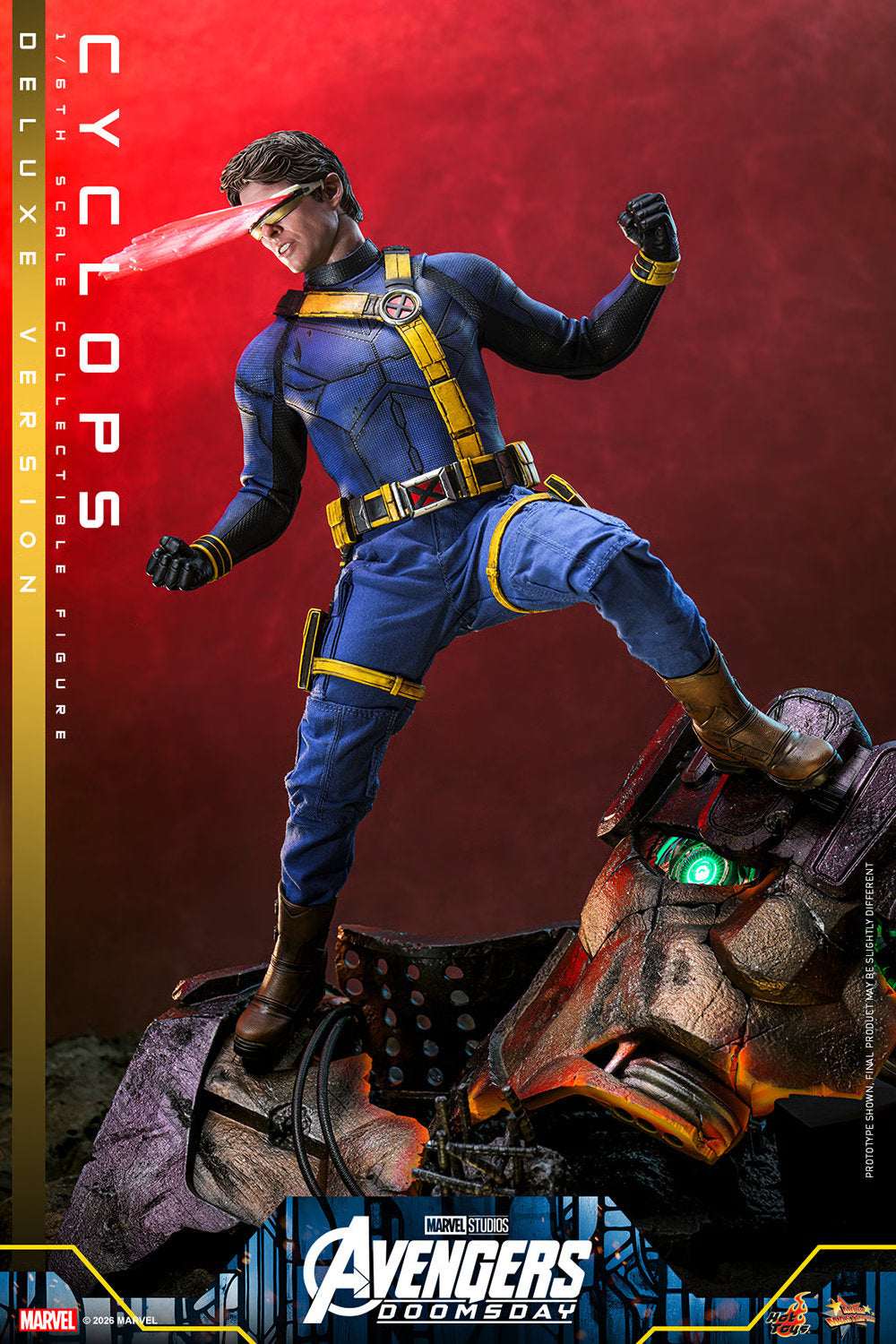 (PREVENTA) Hot Toys Movie Masterpiece Cyclops (Deluxe Version) (Avengers: Doomsday)