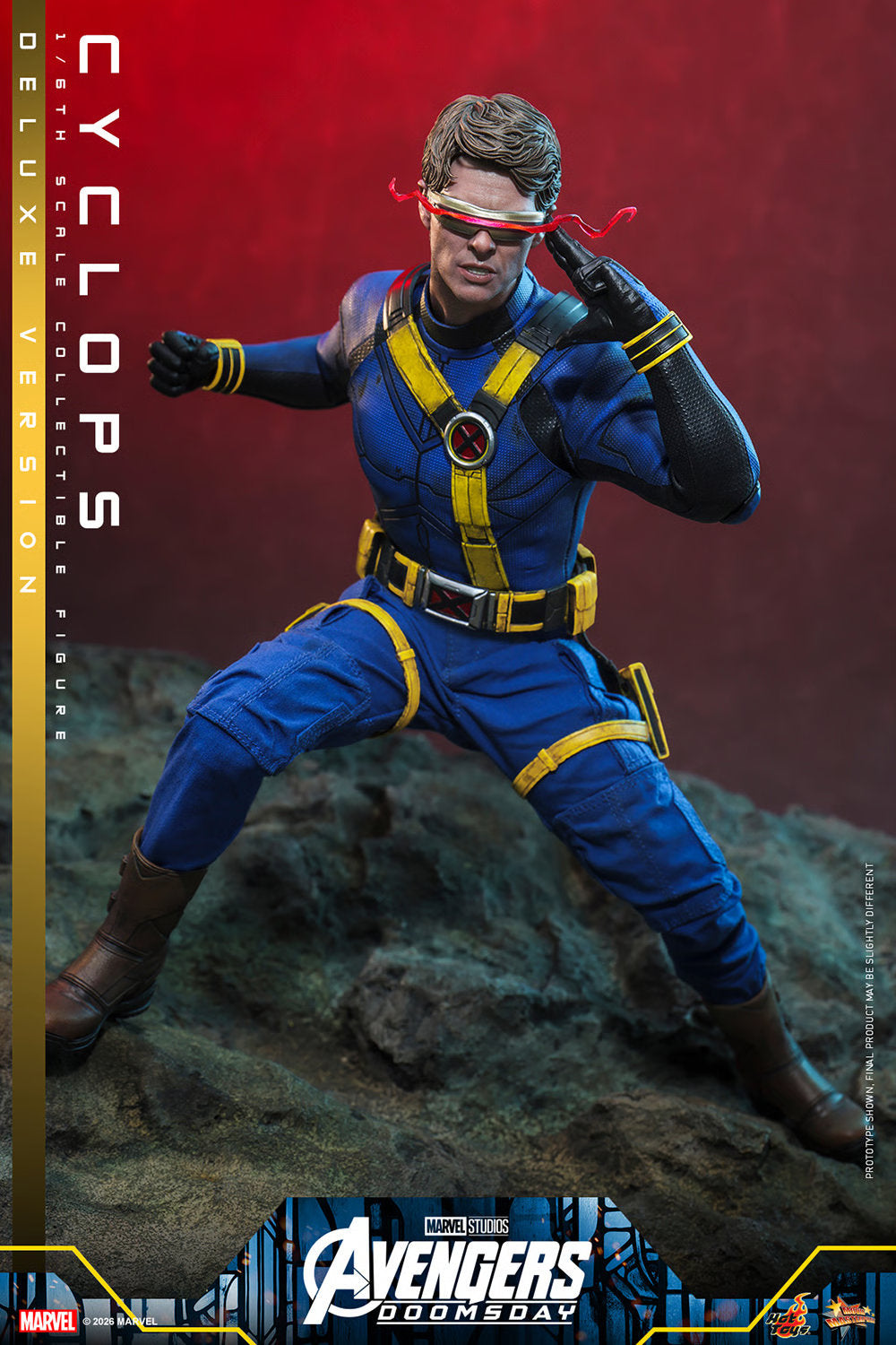 (PREVENTA) Hot Toys Movie Masterpiece Cyclops (Deluxe Version) (Avengers: Doomsday)
