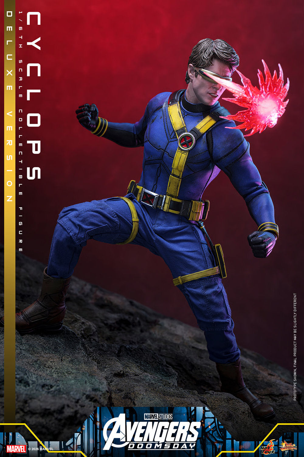 (PREVENTA) Hot Toys Movie Masterpiece Cyclops (Deluxe Version) (Avengers: Doomsday)