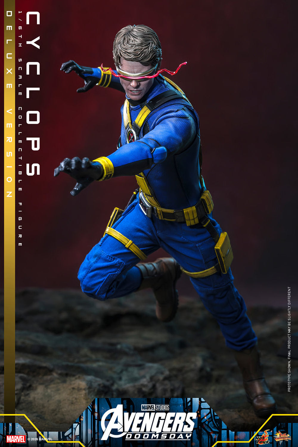 (PREVENTA) Hot Toys Movie Masterpiece Cyclops (Deluxe Version) (Avengers: Doomsday)