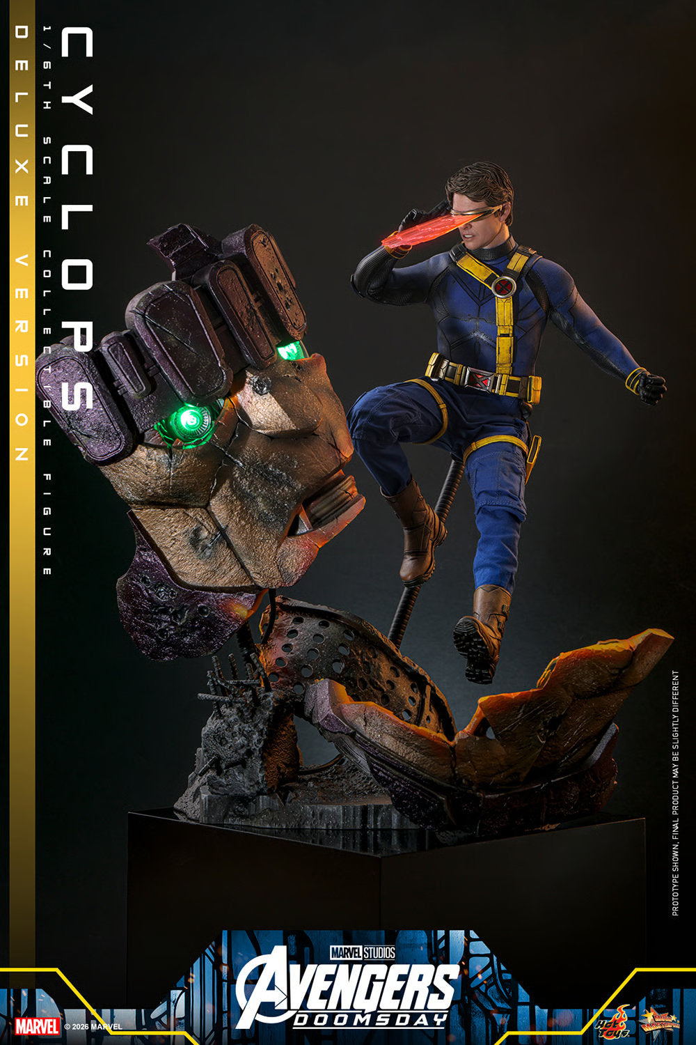 (PREVENTA) Hot Toys Movie Masterpiece Cyclops (Deluxe Version) (Avengers: Doomsday)