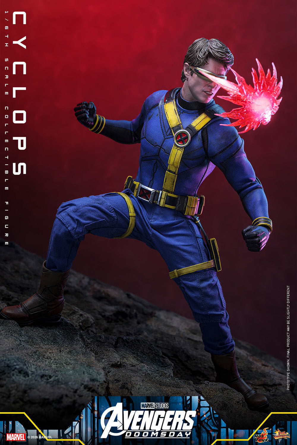(PREVENTA) Hot Toys Movie Masterpiece Cyclops (Avengers: Doomsday)