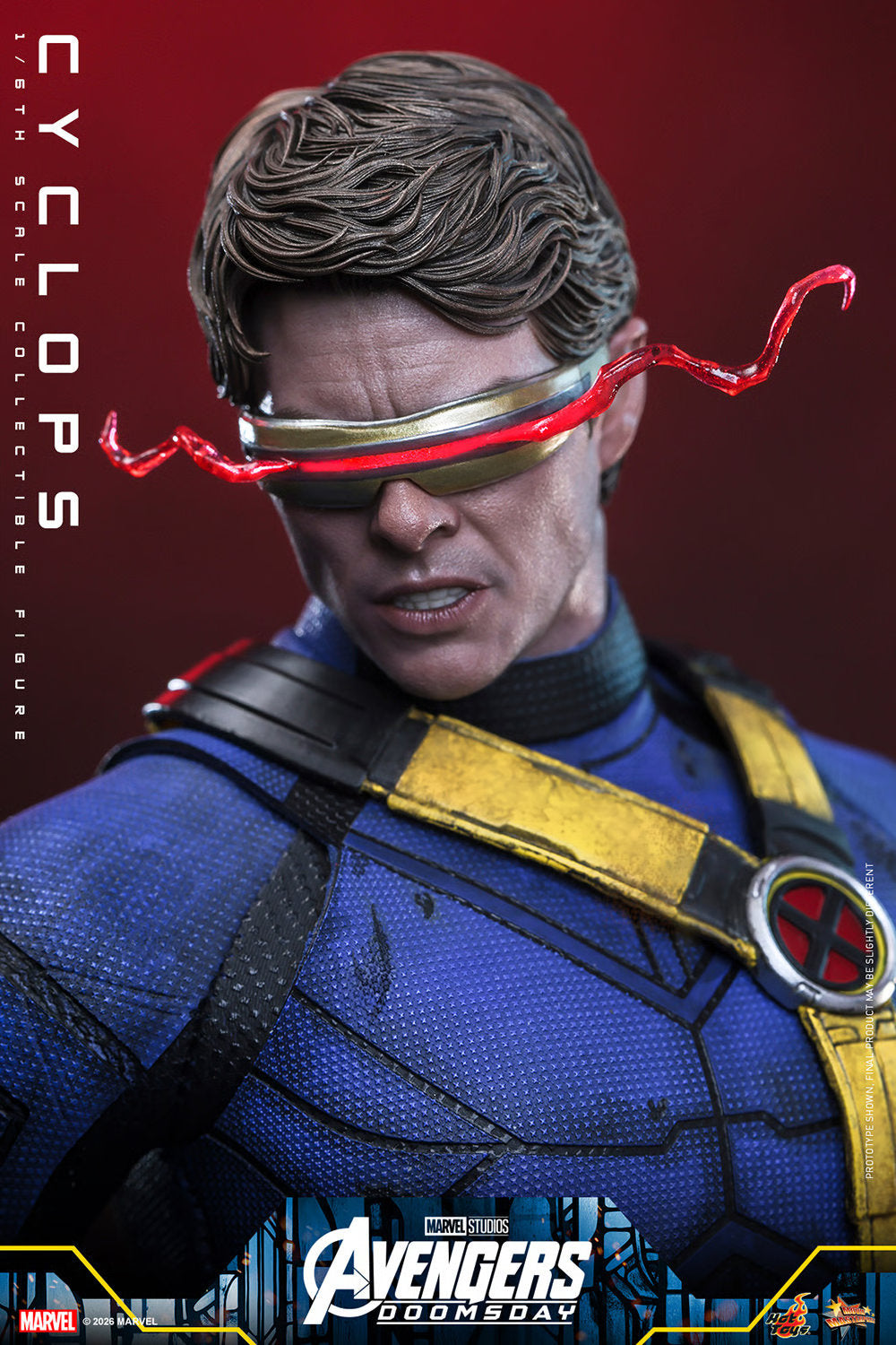 (PREVENTA) Hot Toys Movie Masterpiece Cyclops (Avengers: Doomsday)