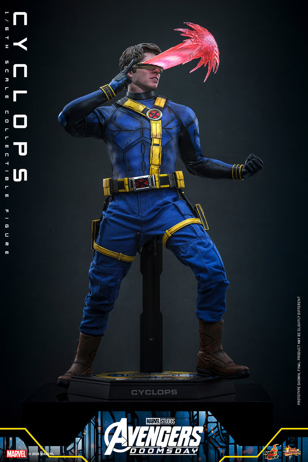 (PREVENTA) Hot Toys Movie Masterpiece Cyclops (Avengers: Doomsday)