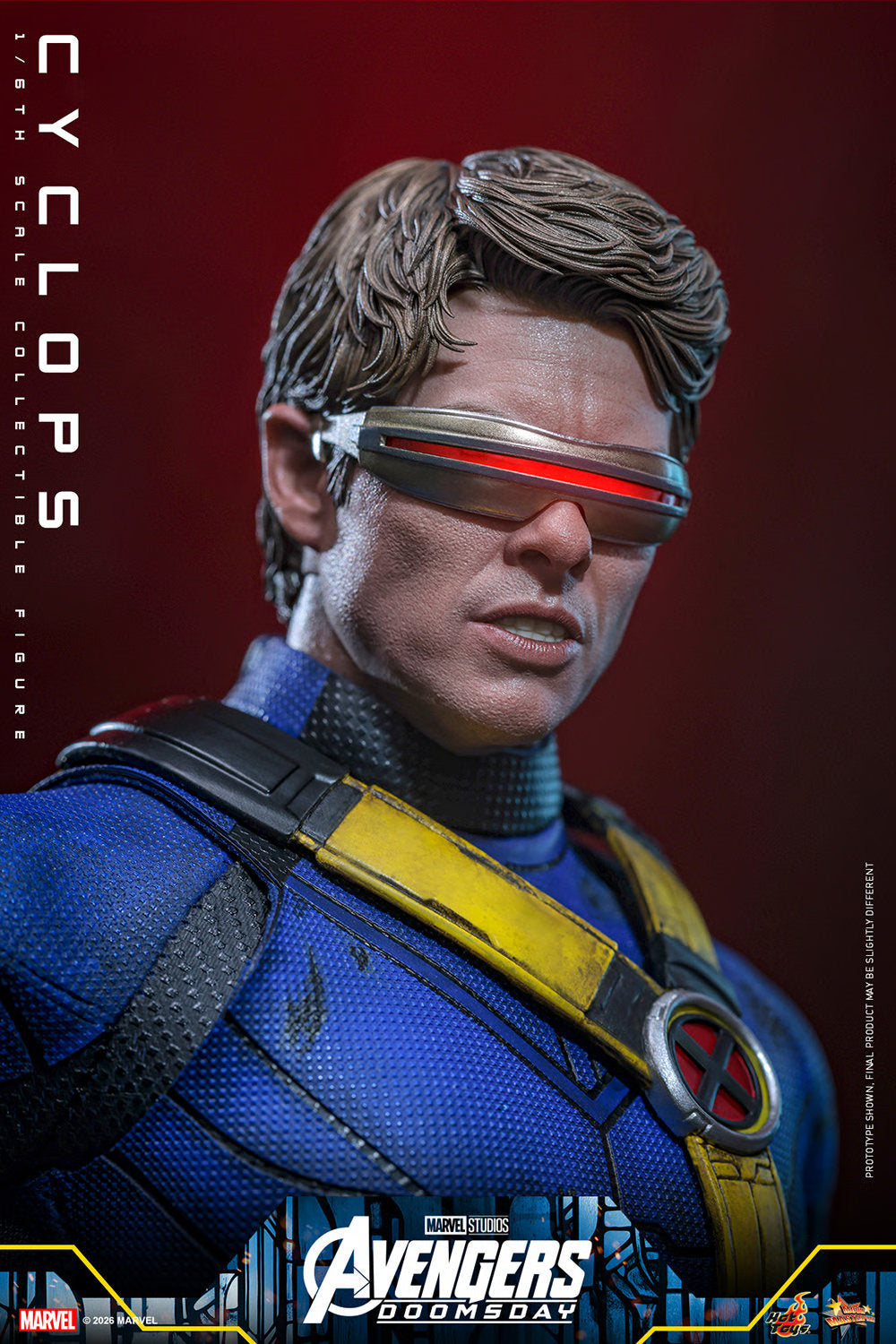 (PREVENTA) Hot Toys Movie Masterpiece Cyclops (Avengers: Doomsday)