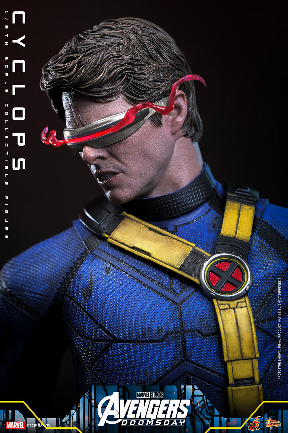 (PREVENTA) Hot Toys Movie Masterpiece Cyclops (Avengers: Doomsday)