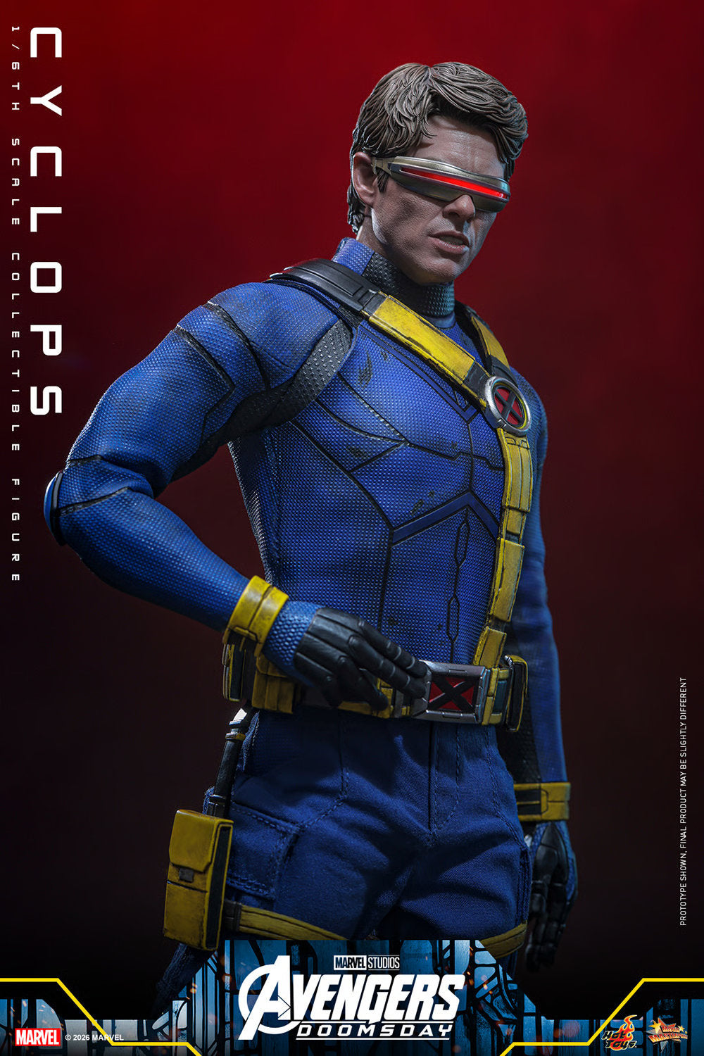 (PREVENTA) Hot Toys Movie Masterpiece Cyclops (Avengers: Doomsday)