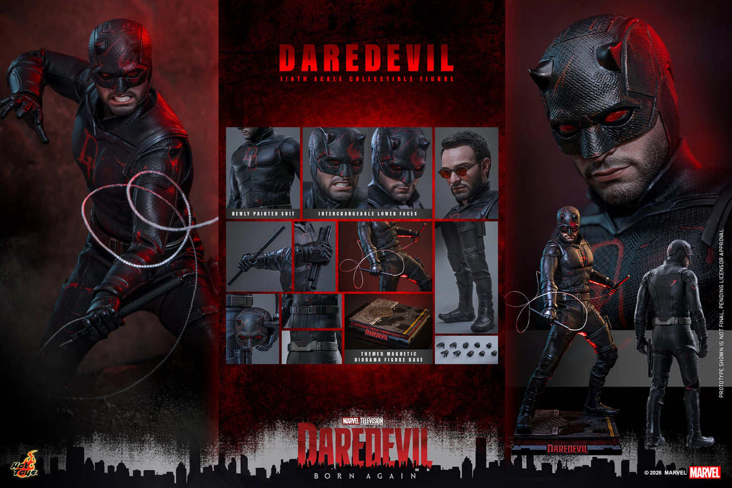 (PREVENTA) Hot Toys Daredevil: Born Again Season 2 (MARVEL) TV Masterpiece Fully Poseable Figure