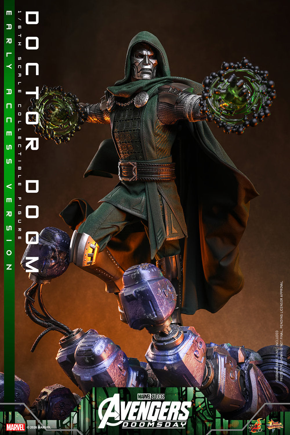 (PREVENTA) Hot Toys Movie Masterpiece Doctor Doom (Avengers: Doomsday)