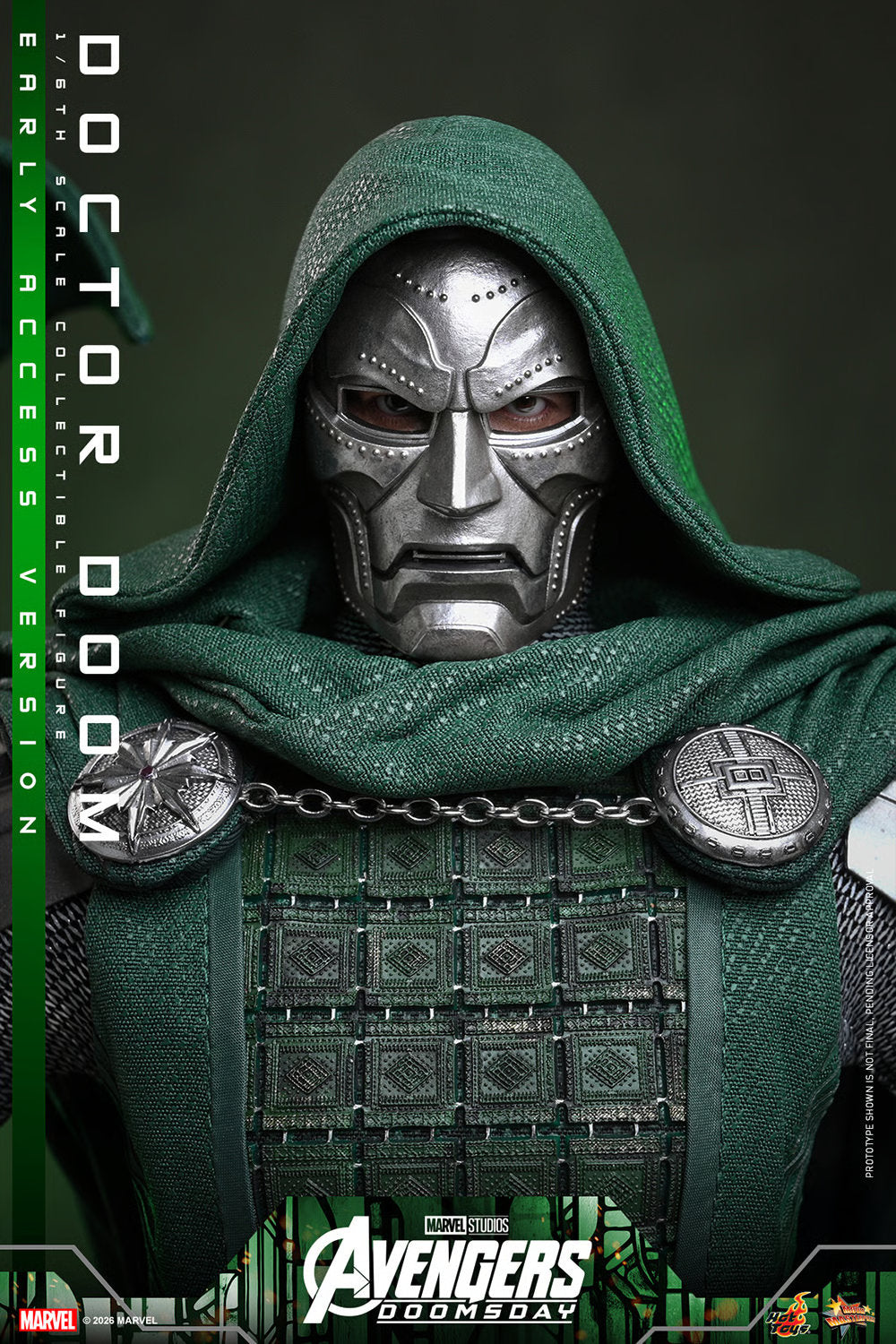 (PREVENTA) Hot Toys Movie Masterpiece Doctor Doom (Avengers: Doomsday)