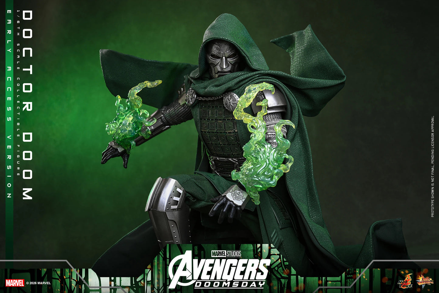 (PREVENTA) Hot Toys Movie Masterpiece Doctor Doom (Avengers: Doomsday)