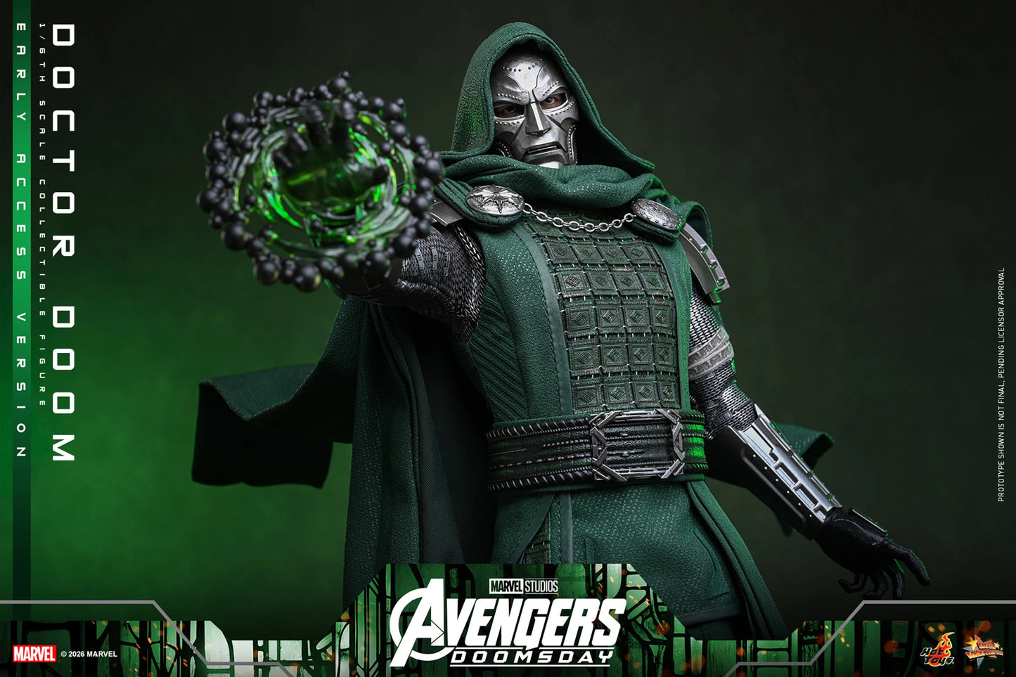 (PREVENTA) Hot Toys Movie Masterpiece Doctor Doom (Avengers: Doomsday)