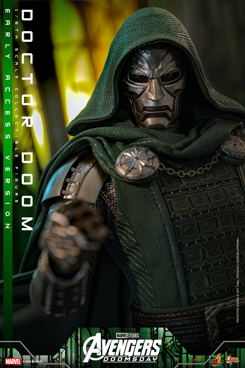 (PREVENTA) Hot Toys Movie Masterpiece Doctor Doom (Avengers: Doomsday)