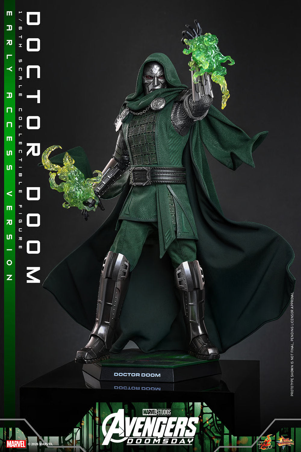 (PREVENTA) Hot Toys Movie Masterpiece Doctor Doom (Avengers: Doomsday)